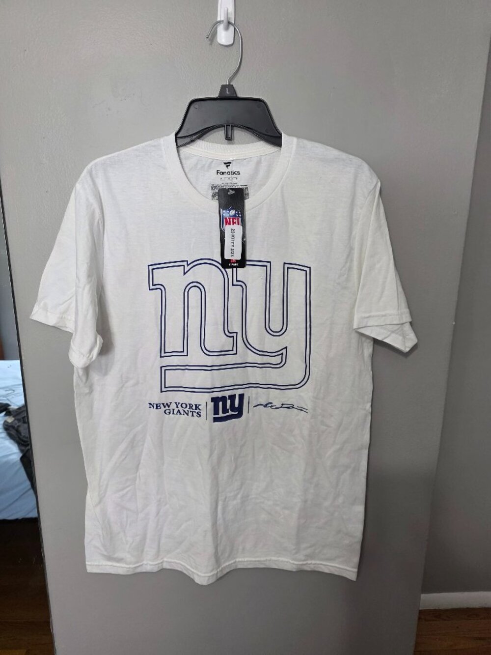 Fanatics New York Giants Jaxon Dart T-shirt Size Mens Medium